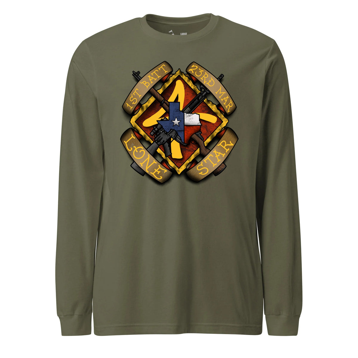 1st Battalion 23rd Marines — OD Green