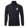 1st Battalion 24th Marines Performance Quarter Zip - Black