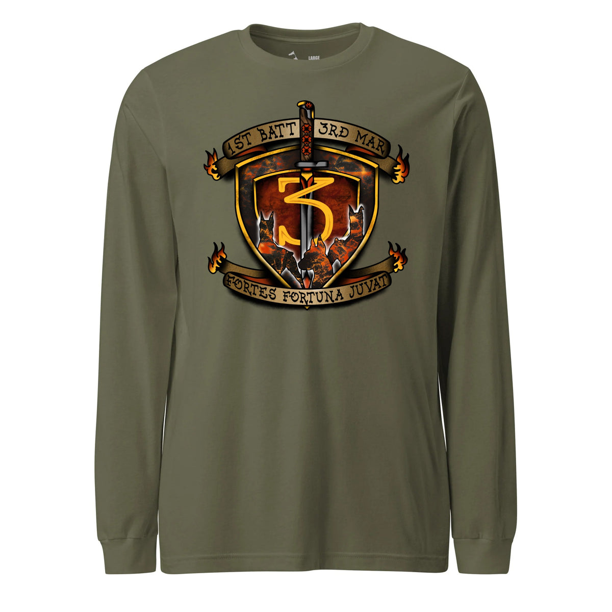 1st Battalion 3rd Marines — OD Green