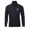 1st Battalion 4th Marines Performance Quarter Zip - Black