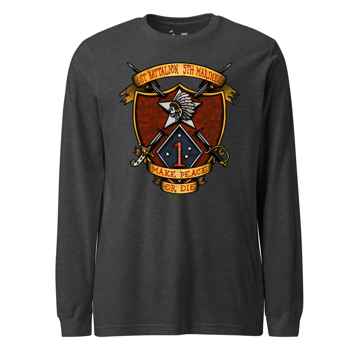 1st Battalion 5th Marines — Charcoal Heather