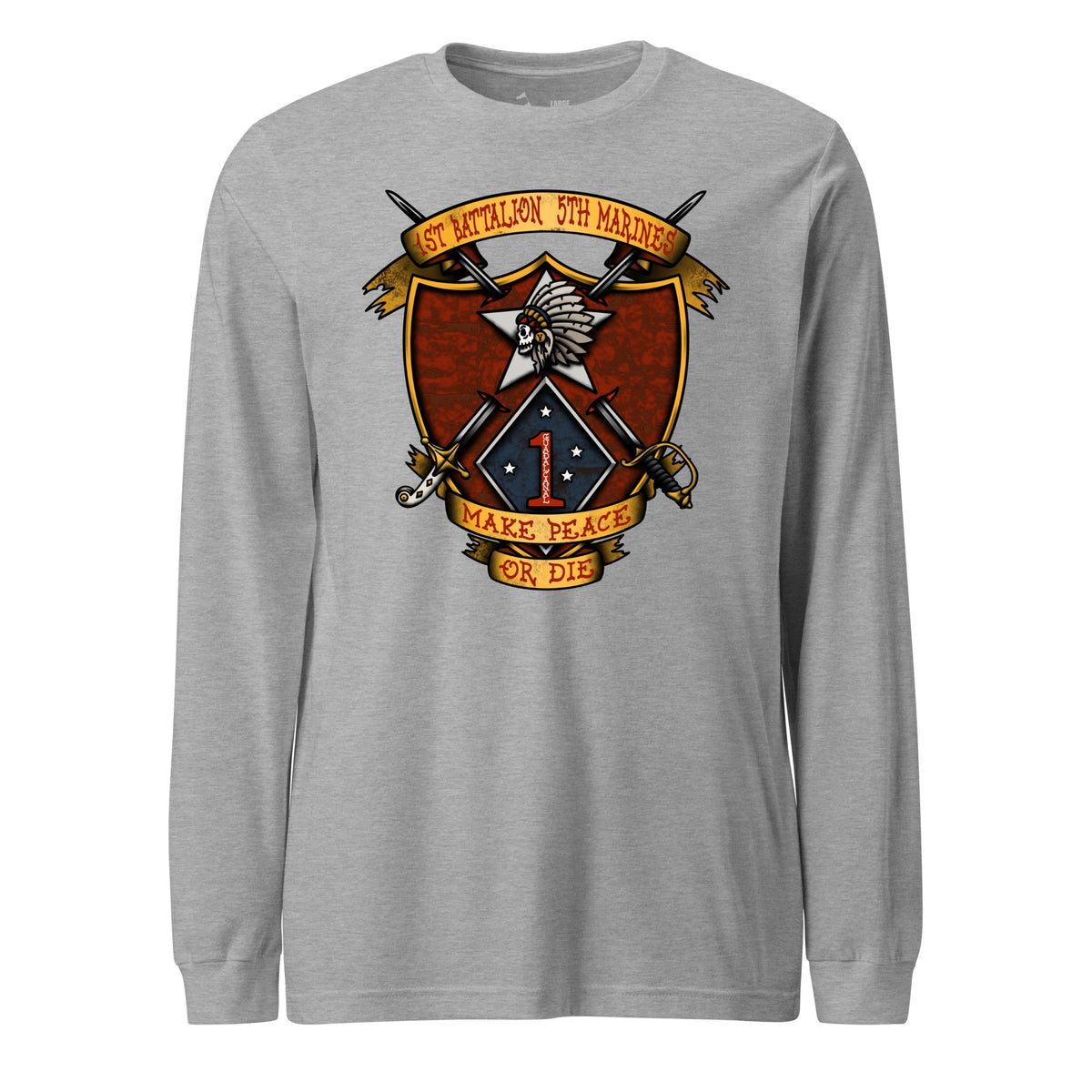 1st Battalion 5th Marines — Heather Grey