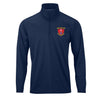 1st Battalion 5th Marines Performance Quarter Zip - Navy
