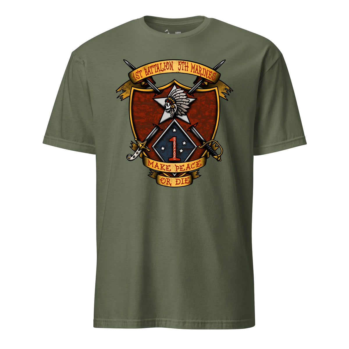 1st Battalion 5th Marines — OD Green