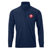 1st Battalion 6th Marines Performance Quarter Zip - Navy