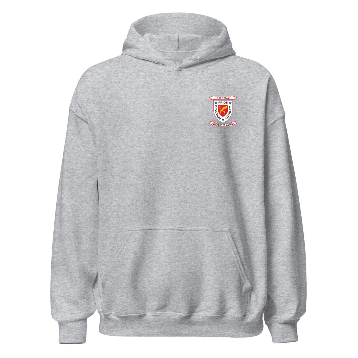 1st Battalion 7th Marines — Heather Grey