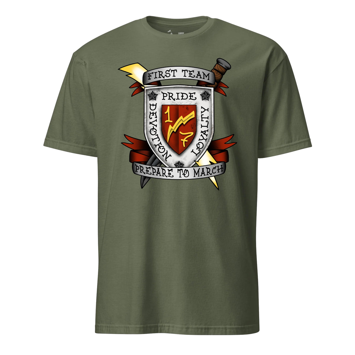 1st Battalion 7th Marines — OD Green