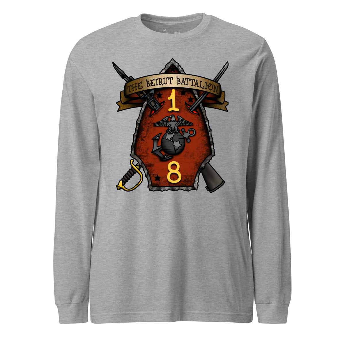1st Battalion 8th Marines — Heather Grey
