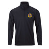 1st Battalion 9th Marines Performance Quarter Zip - Black