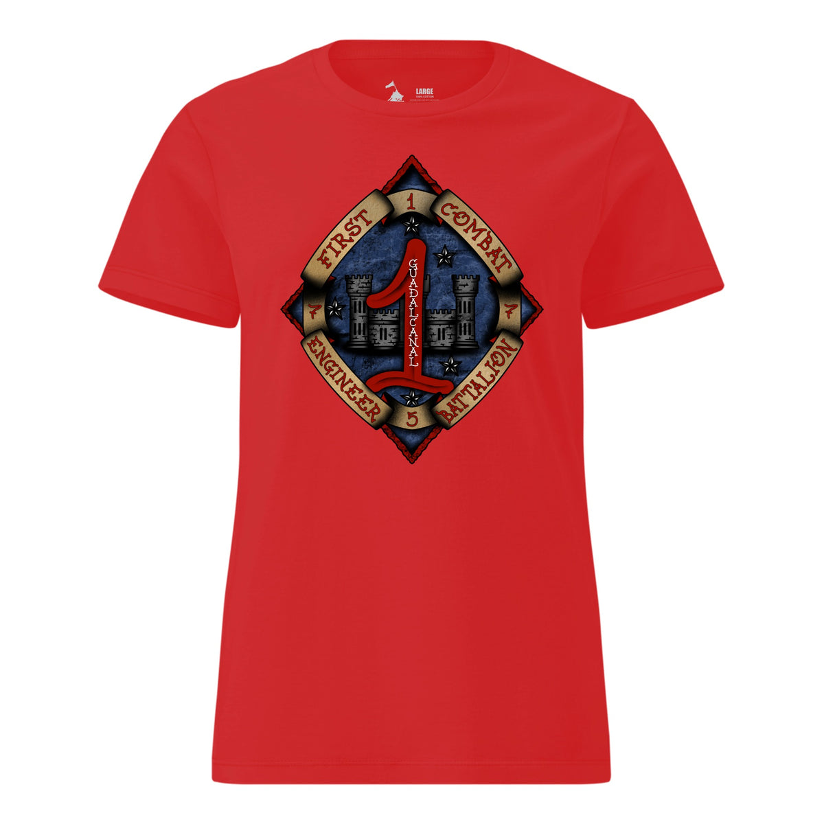 1st Combat Engineer Battalion — Red