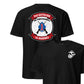 2nd Battalion 1st Marines Back Print T-Shirt
