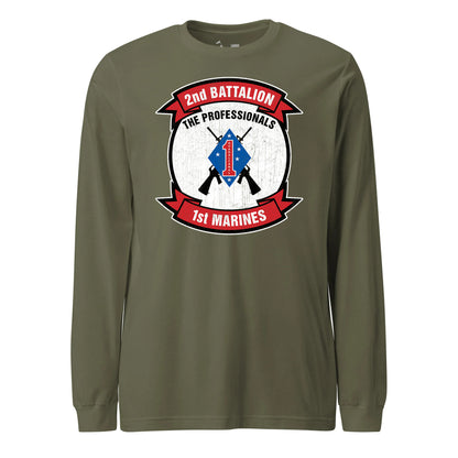 2nd Battalion 1st Marines Long Sleeve T-Shirt