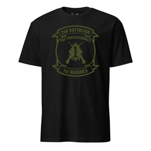2nd Battalion 1st Marines Subdued T-Shirt