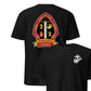 2nd Battalion 2nd Marines Back Print T-Shirt