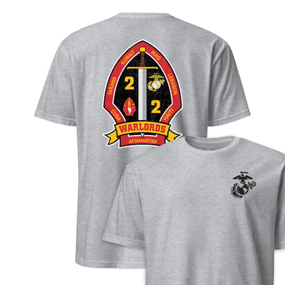2nd Battalion 2nd Marines Back Print T-Shirt