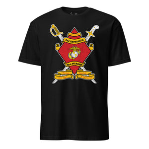 2nd Battalion 23rd Marines T-Shirt in Black - USMC unit tee