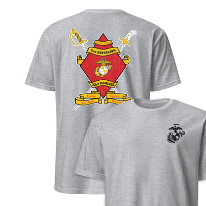 2nd Battalion 23rd Marines Back Print T-Shirt
