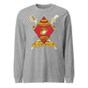 2nd Battalion 23rd Marines Long Sleeve T-Shirt - HEATHER GREY