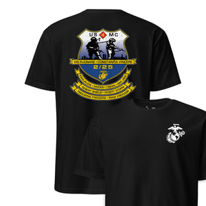 2nd Battalion 25th Marines Back Print T-Shirt