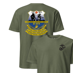 2nd Battalion 25th Marines Back Print T-Shirt