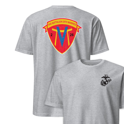 2nd Battalion 26th Marines Back Print T-Shirt