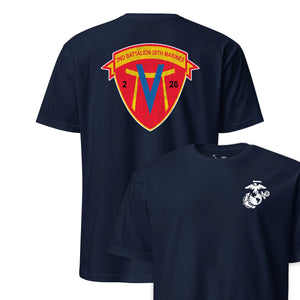 2nd Battalion 26th Marines Back Print T-Shirt