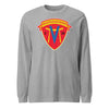 2nd Battalion 26th Marines Long Sleeve T-Shirt - HEATHER GREY