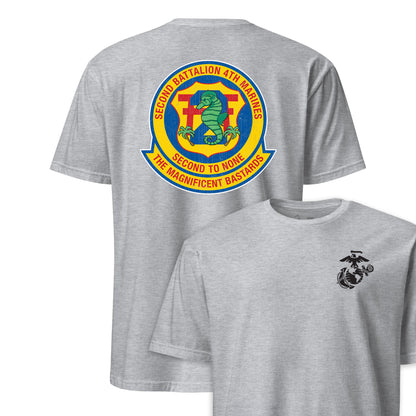 2nd Battalion 4th Marines Back Print T-Shirt