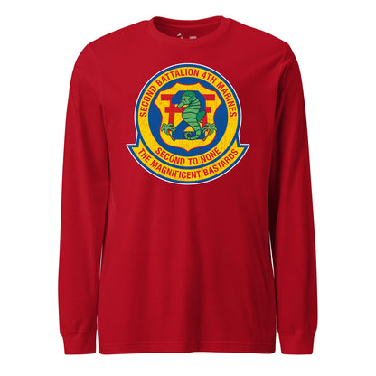 2nd Battalion 4th Marines Long Sleeve T-Shirt