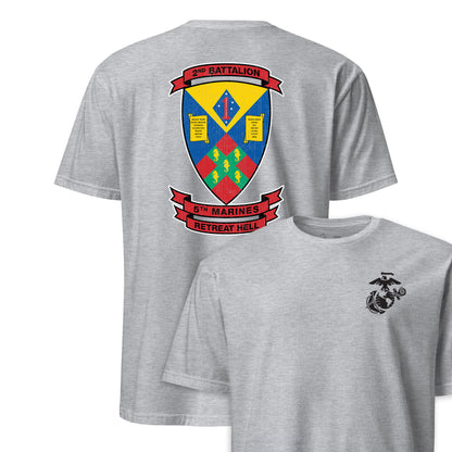 2nd Battalion 5th Marines Back Print T-Shirt