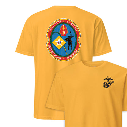 2nd Battalion 6th Marines Back Print T-Shirt