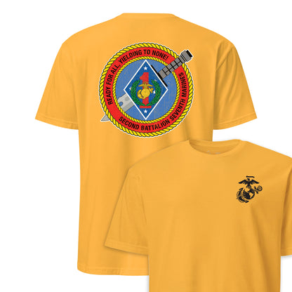 2nd Battalion 8th Marines Back Print T-Shirt
