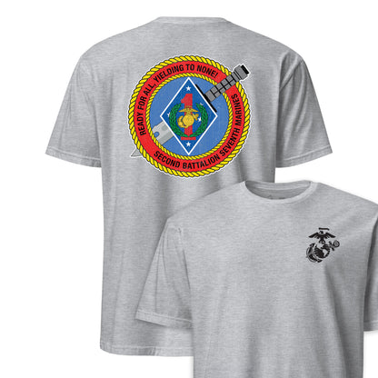 2nd Battalion 8th Marines Back Print T-Shirt