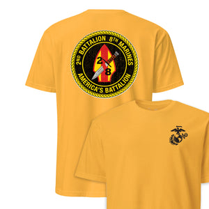 2nd Battalion 8th Marines Back Print T-Shirt