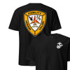 2nd Battalion 9th Marines Back Print T-Shirt - BLACK