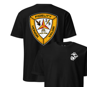 2nd Battalion 9th Marines Back Print T-Shirt