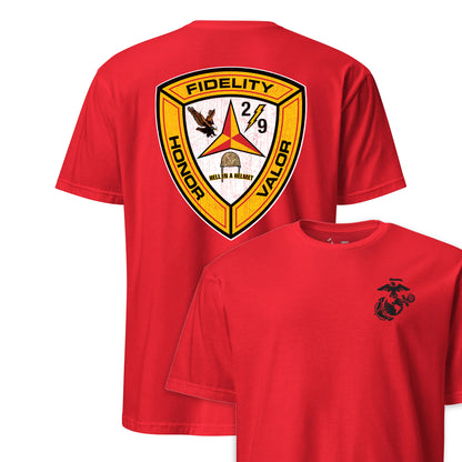 2nd Battalion 9th Marines Back Print T-Shirt