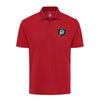 250th USMC Birthday Subdued Shield Performance Polo Shirt - RED