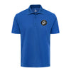 250th USMC Birthday Subdued Shield Performance Polo Shirt - ROYAL