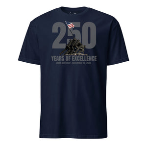 250th USMC Birthday Iwo Jima T-Shirt