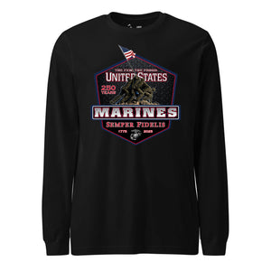 250 Year USMC Anniversary Long Sleeve T-Shirt