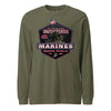 250 Year USMC Anniversary Long Sleeve T-Shirt - OD GREEN