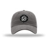250th USMC Birthday Shield Patch Unstructured Dad Hat - GREY