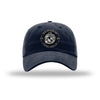250th USMC Birthday Shield Patch Unstructured Dad Hat - NAVY