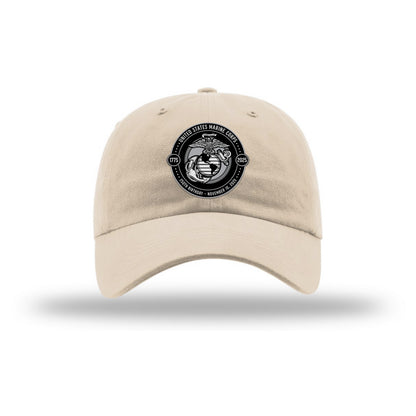 250th USMC Birthday Shield Patch Unstructured Dad Hat