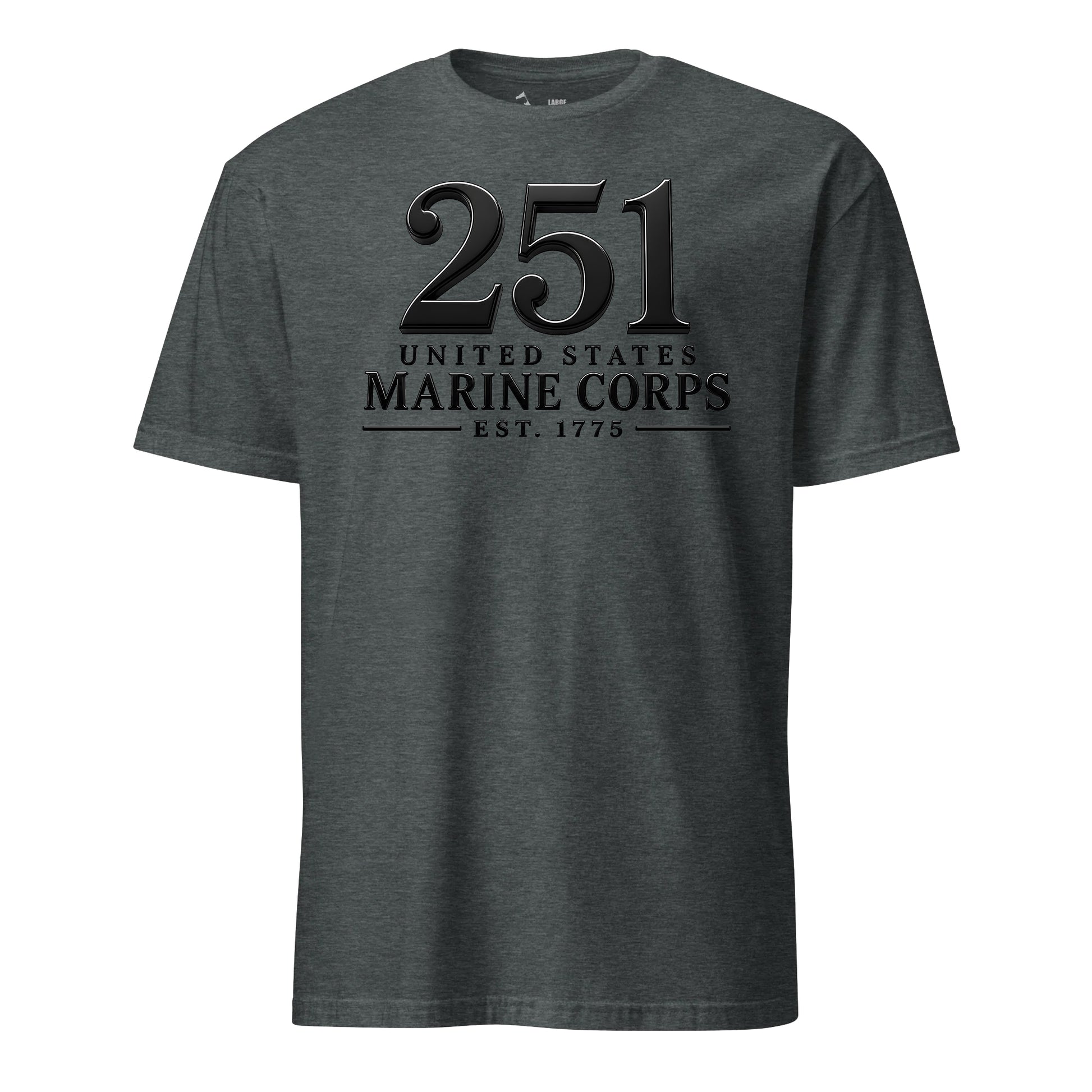 251st USMC Birthday Blackout T-Shirt