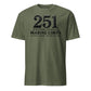 251st USMC Birthday Blackout T-Shirt