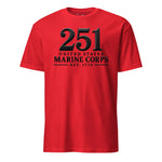 251st USMC Birthday Blackout T-Shirt
