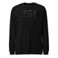 251st USMC Birthday Blackout Long Sleeve T-Shirt