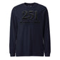 251st USMC Birthday Blackout Long Sleeve T-Shirt
